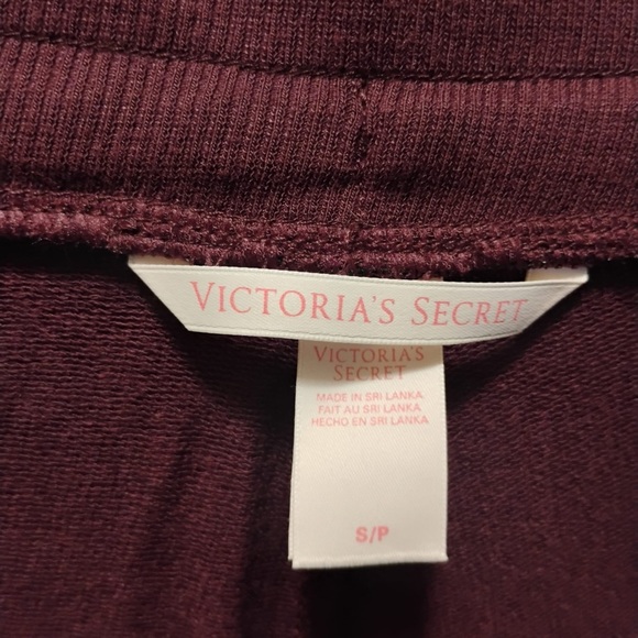 Victoria’s Secret Matching Track Suit Hoodie Pants Plum Purple Size S - Picture 12 of 12